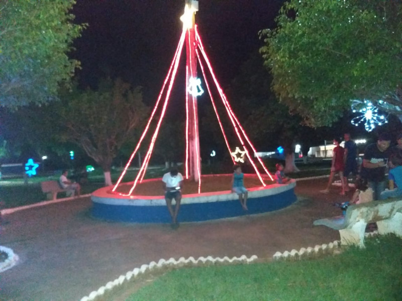Decoração Natalina, Prefeitura Municipal de Juarina